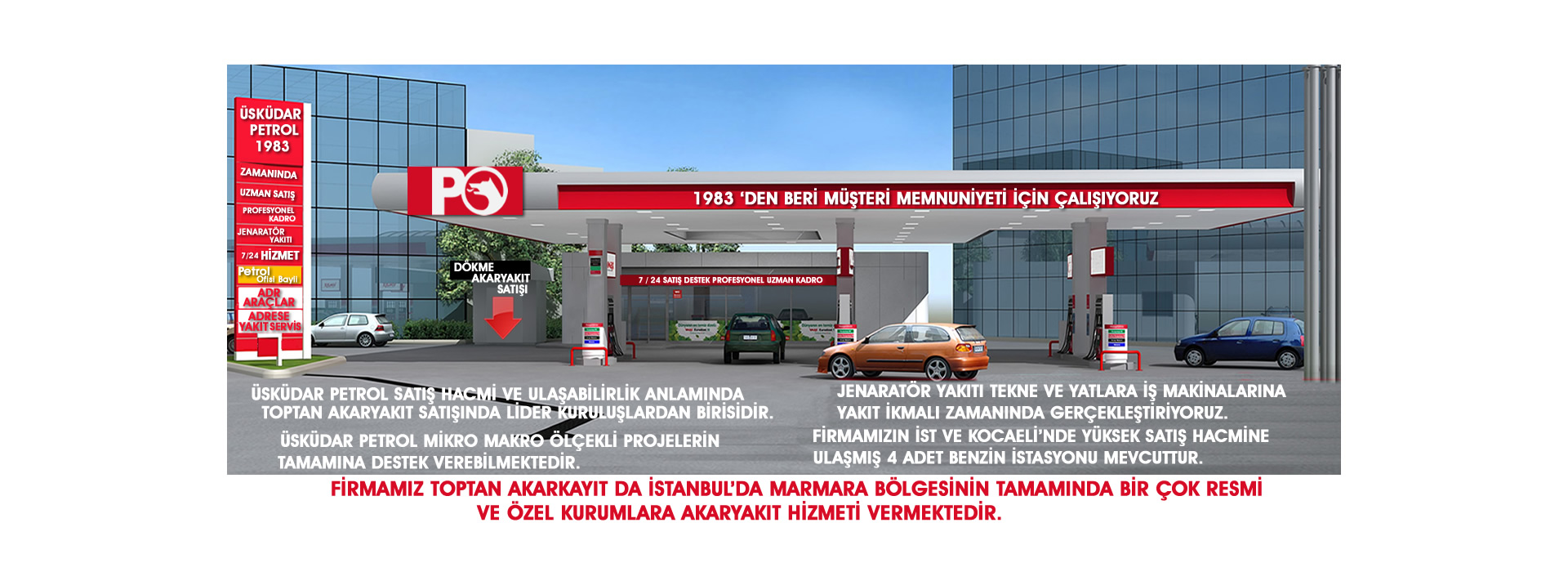 Üsküdar Petrol | Petrol Ofisi Bayii Slivri